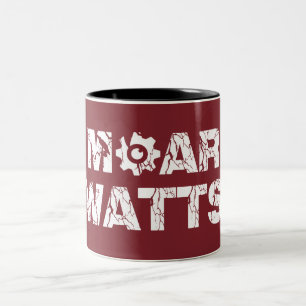 Moar Watts Two-Tone Coffee Mug