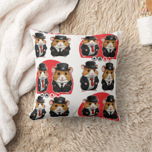 Mob Boss Hamster Kawaii Cushion