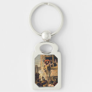 Mob Justice on Saint Bartholomew Day Massacre  Key Ring