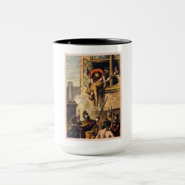 Mob Justice on Saint Bartholomew Day Massacre  Mug (Center)