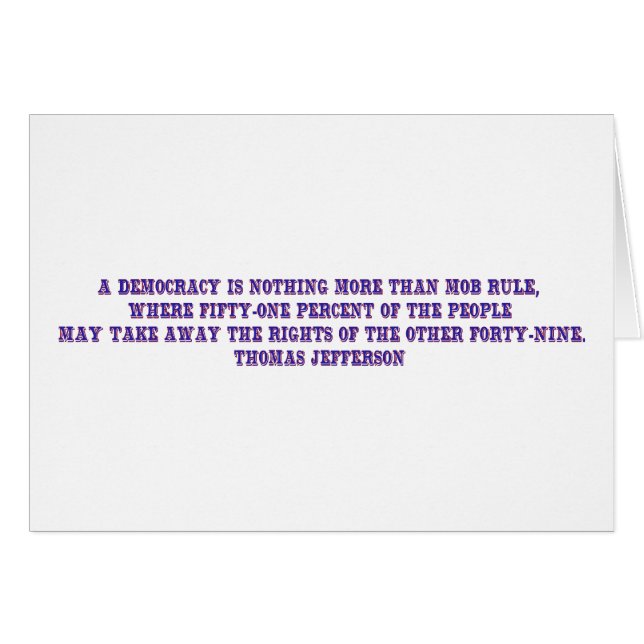 Mob rule (Front Horizontal)