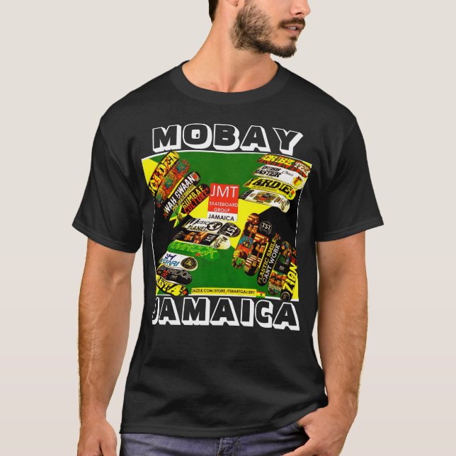 MOBAY JAMAICA Basic Dark T-Shirt (Front)