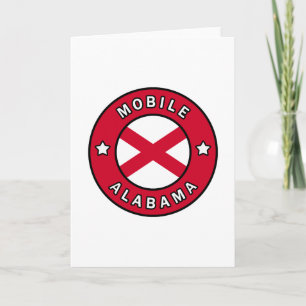 Mobile Alabama Card