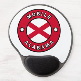 Mobile Alabama Gel Mouse Pad