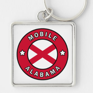 Mobile Alabama Key Ring