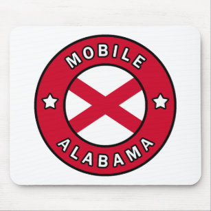 Mobile Alabama Mouse Pad