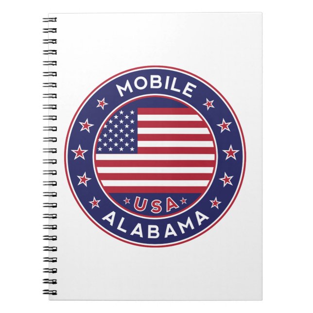 Mobile, Alabama Notebook (Front)