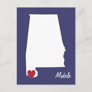 Mobile Alabama Postcard