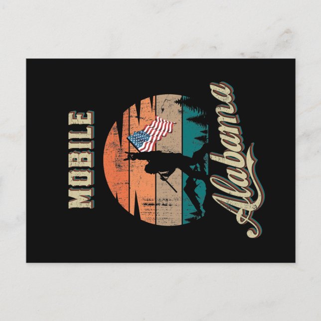 Mobile Alabama Postcard (Front)
