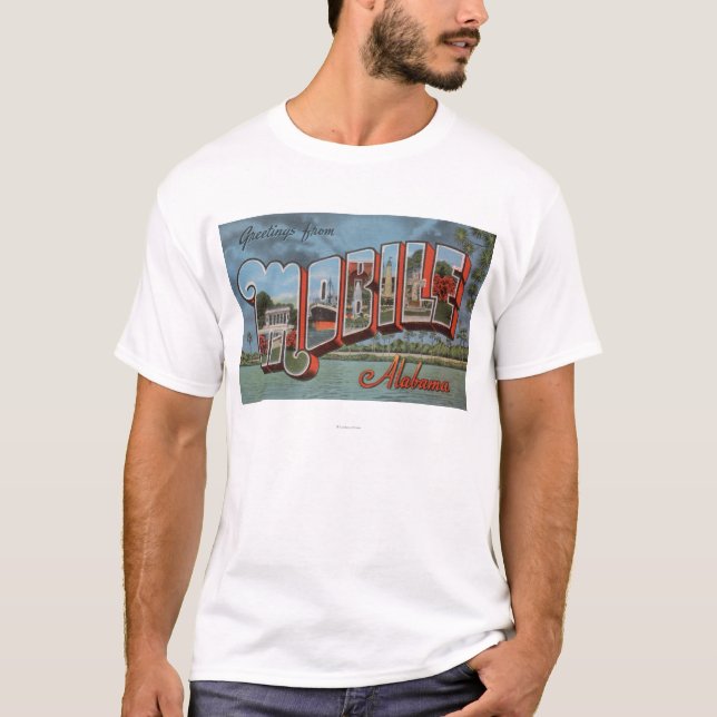 Mobile, Alabama (River Scene) T-Shirt (Front)