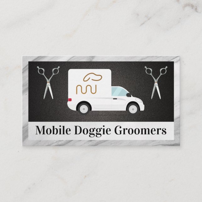 Mobile Business | Animal Services Card (Front)