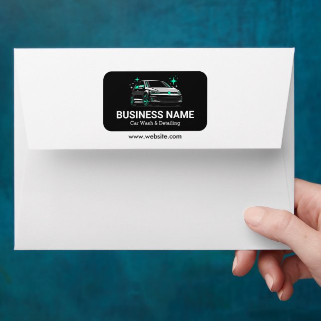 Mobile Car Wash & Detailing Custom Envelope (Hand)