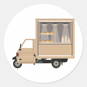 Mobile Coffee Van Stickers