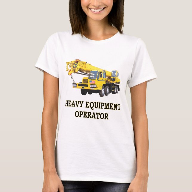 MOBILE CRANE T-Shirt (Front)