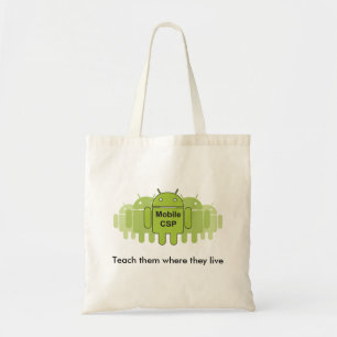 Mobile CSP Teach Them Where They Live Tote Bag