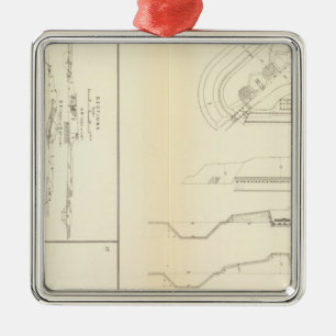 Mobile defences Alabama Metal Tree Decoration