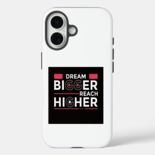 mobile design for beautiful self motivation iPhone 16 case