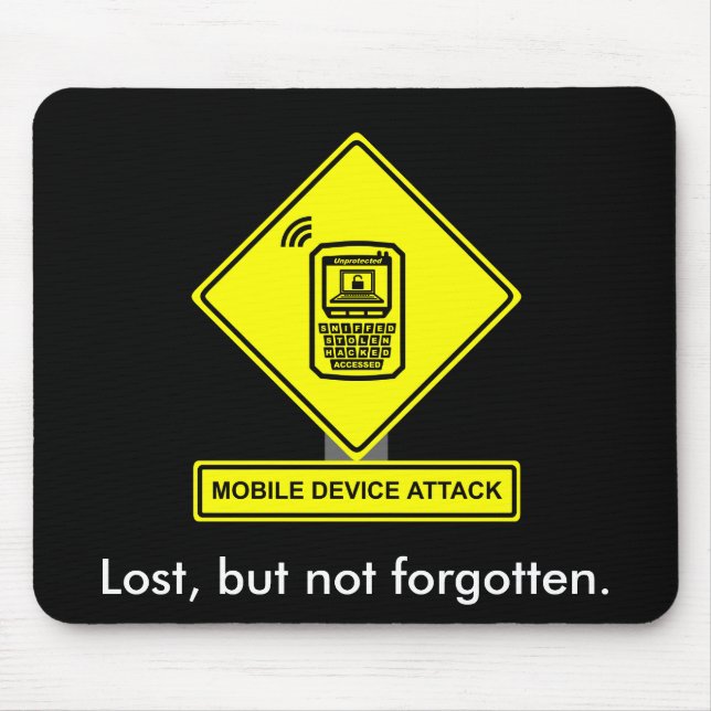Mobile Device Attack Mousepad (Front)