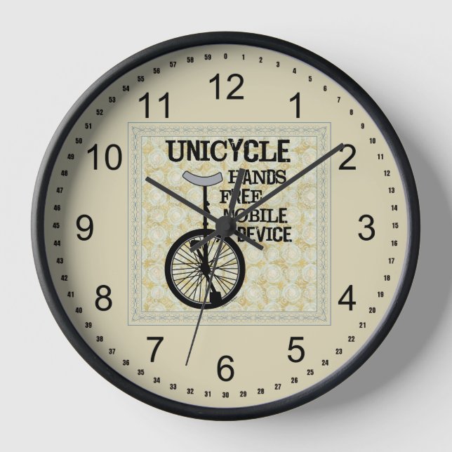 Mobile Device Bold Clock (Front)