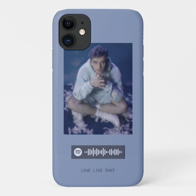 Mobile Funnel - phone case LAUV blue (Back)