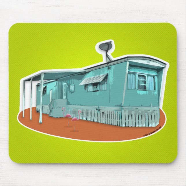 Mobile Home Mousepad (Front)