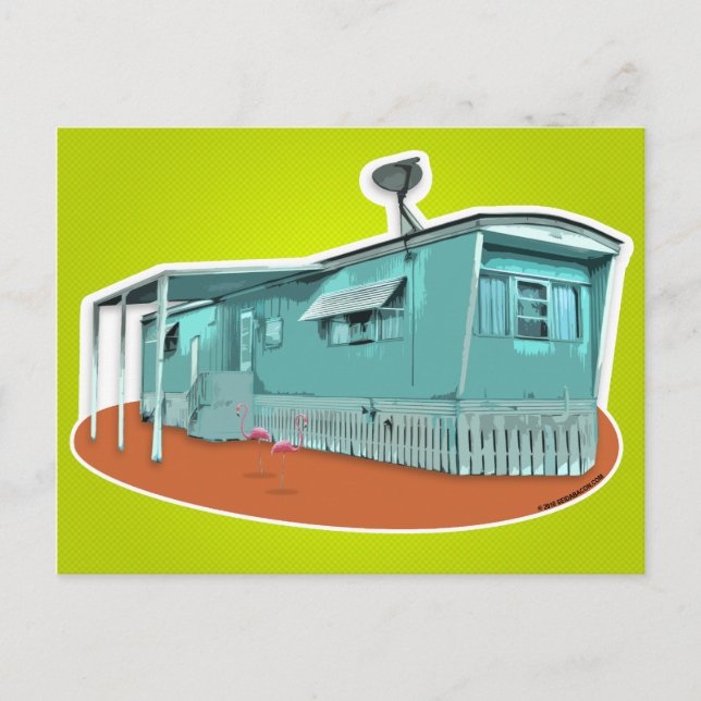Mobile Home Postcard (Front)