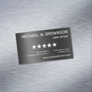 Mobile Independent Driver Magnetic Business Card