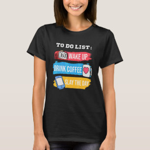 Mobile Legend Cell Phone Smartphone To Do List T-Shirt