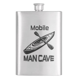 Mobile Man Cave Kayak Hip Flask