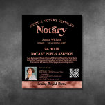 Mobile Notary & Loan Signing Agent QR Code Photo Flyer<br><div class="desc">A modern,  stylish mobile notary flyer with calligraphy script typography and feather pen with agate background.  Ideal for notary,  professionals,  lawyers,  loan agents,  mortgage agents... . add your photo</div>