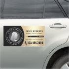 Mobile Notary Signing Agent Black & Gold Photo