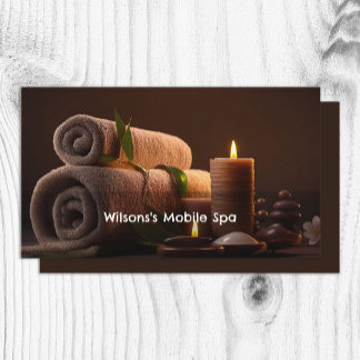 Mobile Spa Business Card