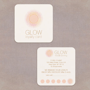 Mobile Spray Tan Loyalty Card 6 Visit 