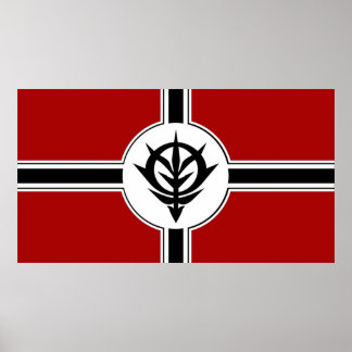 Mobile Suit Gundam Principality of Zeon Poster