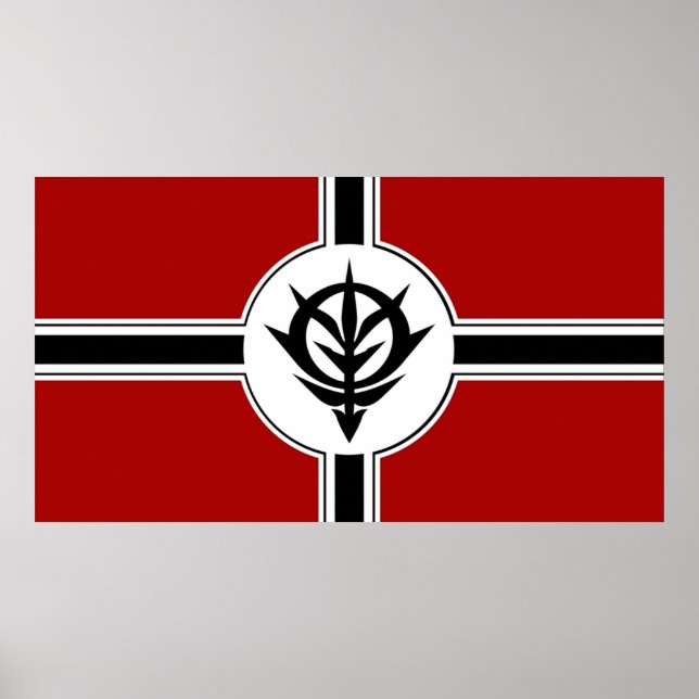 Mobile Suit Gundam Principality of Zeon Poster (Front)