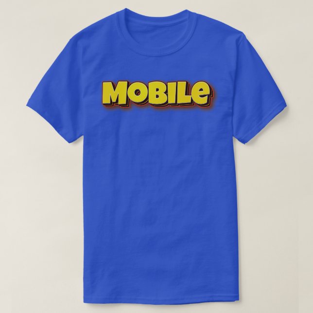 Mobile T-Shirt (Design Front)