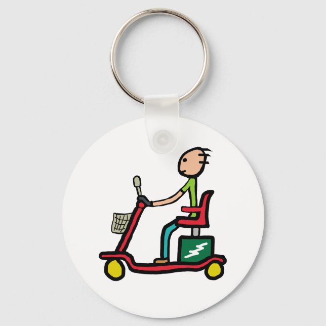 Mobility Scooter Key Ring (Front)