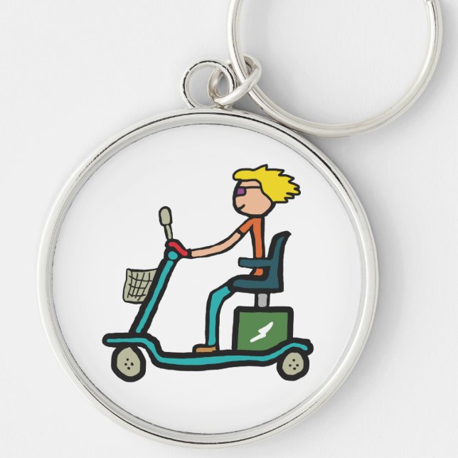 Mobility Scooter Key Ring (Front)