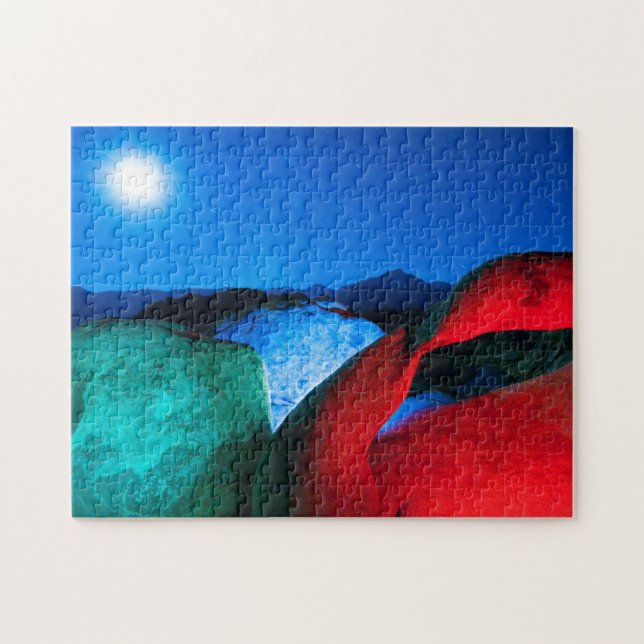 Mobius Arch & Rocks | Alabama Hills, California Jigsaw Puzzle (Horizontal)