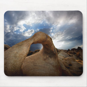 Mobius Arch Sunset - Alabama Hills Mouse Pad