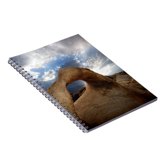 Mobius Arch Sunset - Alabama Hills Notebook (Right Side)