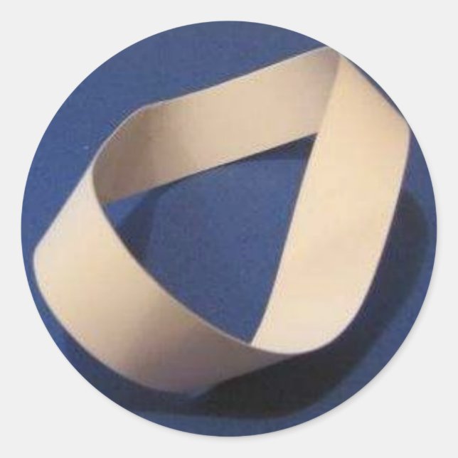Mobius Classic Round Sticker (Front)