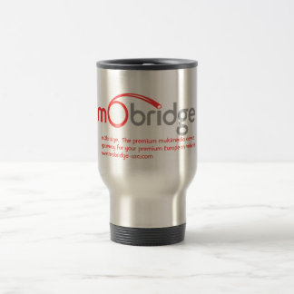 mObridge promotional travel mug