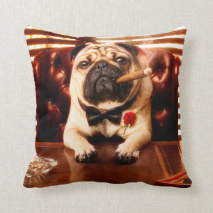 Mobster Dog Cushion