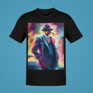 Mobster Guy / Woman / Suited Mob Gang Collection T-Shirt