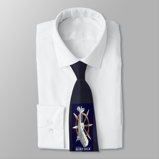 Moby Dick Tie (Tied)