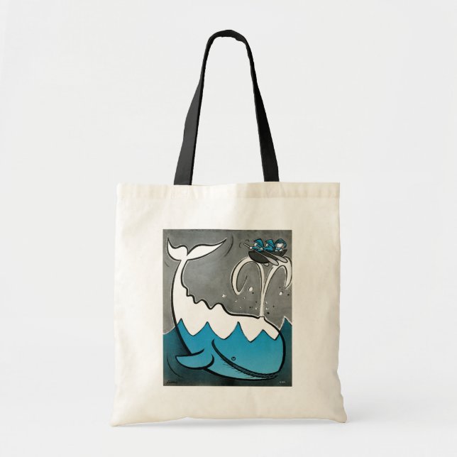 Moby Dick Tote Bag (Front)