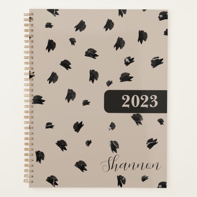 Moca marble gentle calendar 2023 planner (Front)