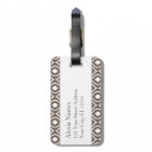 Mocha and Coral Gail Print