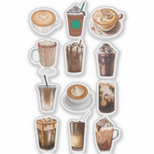 Mocha Coffee Collage
